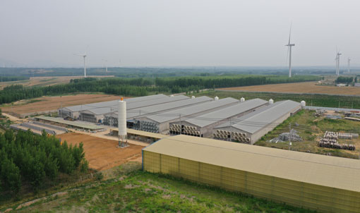 Qingdao GaoTianRan Layer Cage Project