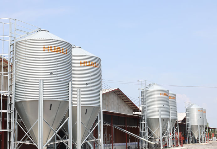 Feeding line conveying