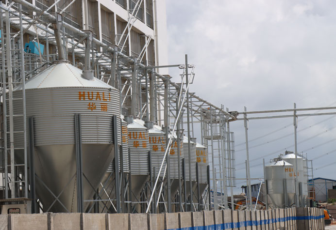 Feeding line conveying
