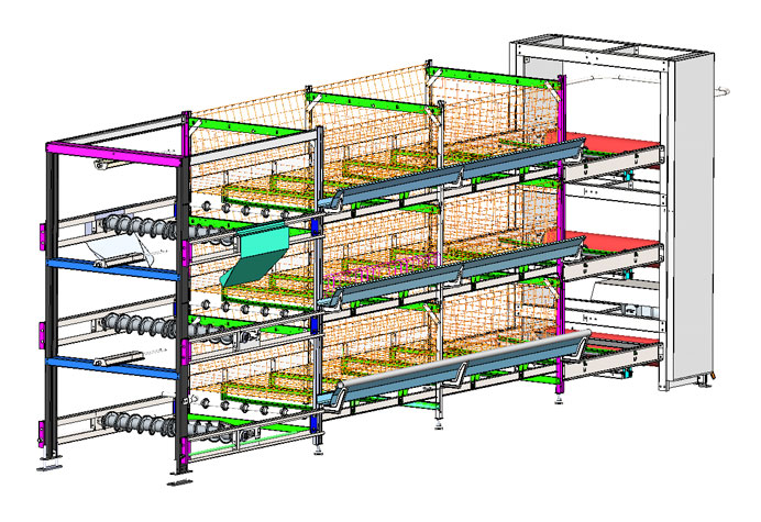 Broiler cage
