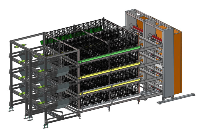 Broiler cage