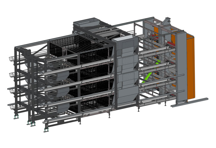 Broiler cage