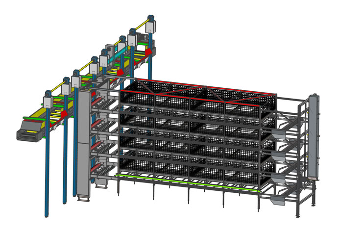 Broiler cage