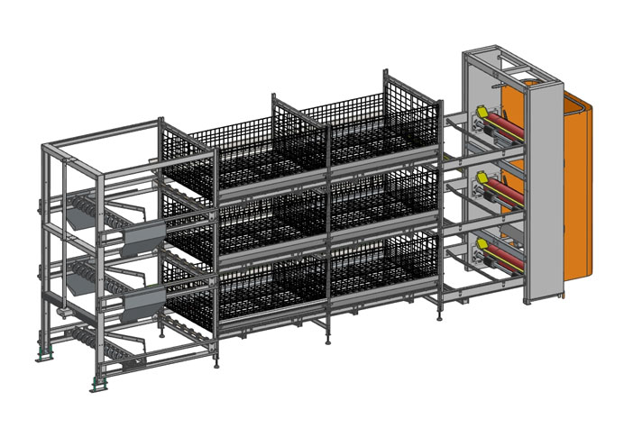 Meat duck cage