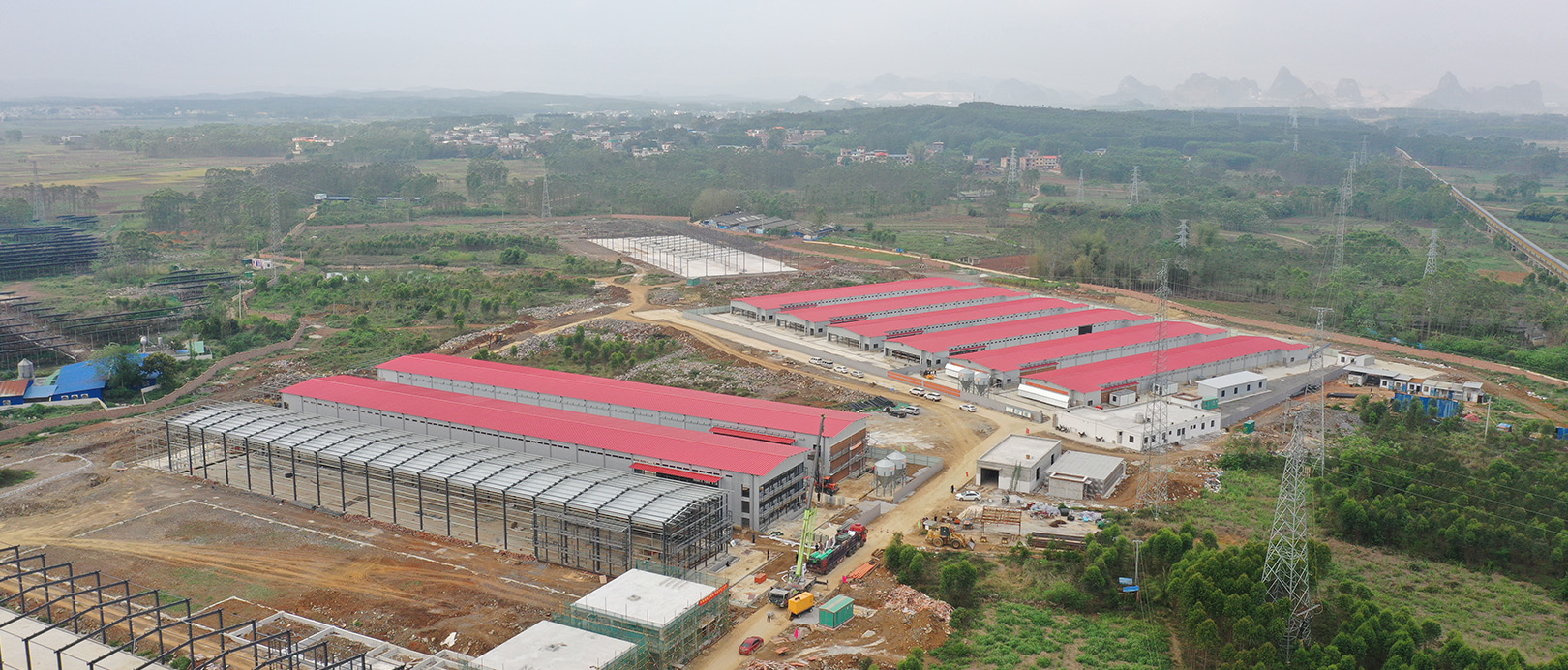 Guigang Tongfa 3.6 million-bird full-industry-chain layer farming project